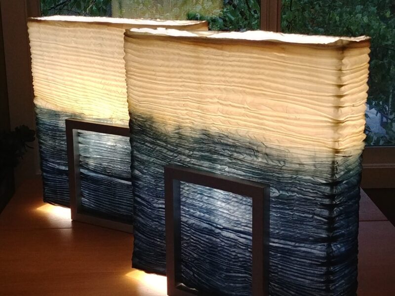 "Under Blue Skies" Lamps