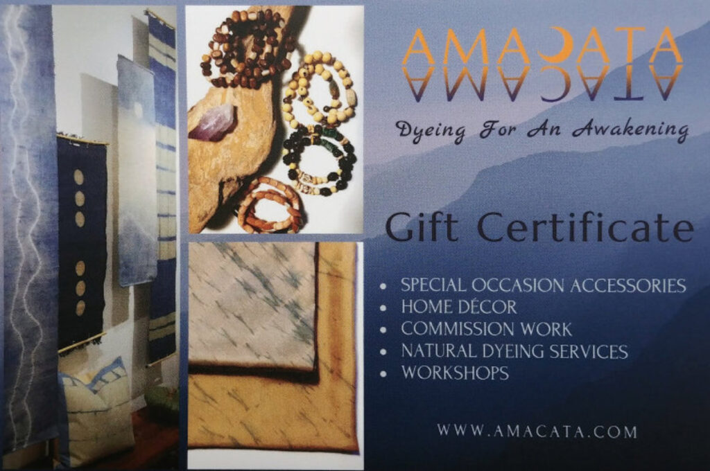 Gift certificate
