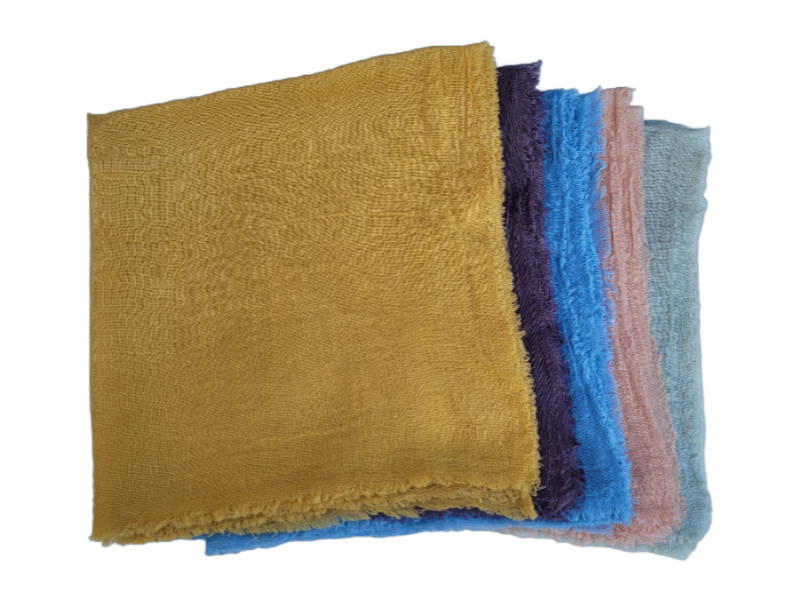 Natural dyed serviettes